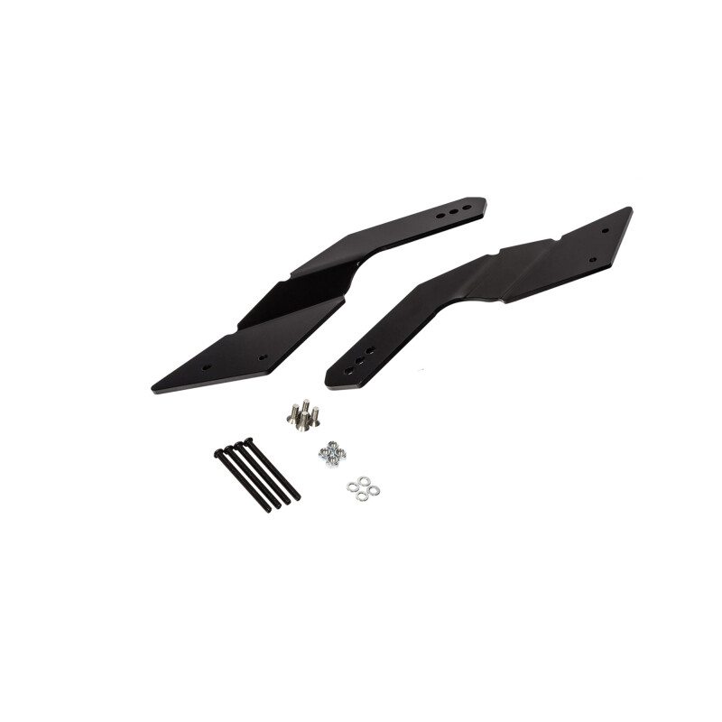 Can-Am Maverick X3 Light Mounts - Overhead - KC HiLiTES - Gravity Pro6 - Black - `17-`19 Can-Am Maverick X3 Light Mounts - Overhead - KC HiLiTES - Gravity Pro6 - Black - `17-`19